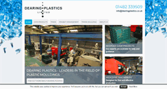 Desktop Screenshot of dearingplastics.co.uk
